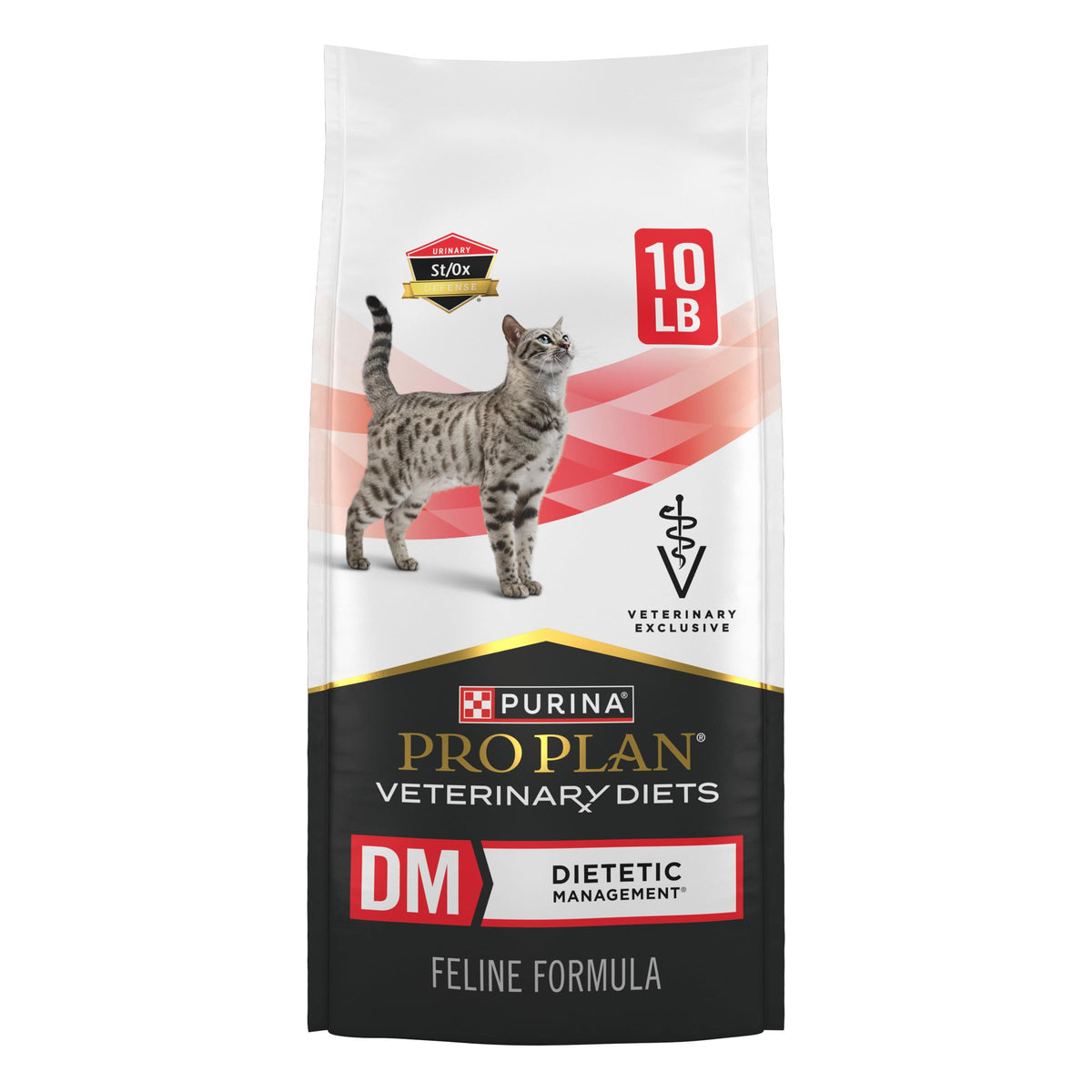 Purina Pro Plan Veterinary Diets DM chat-seche sac 10 lb : nutrition riche en protéines pour chats.