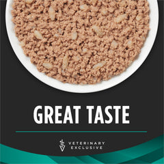Purina Pro Plan Veterinary Diets gastro-entérique chat-humide: emballage ouvert et appétence.