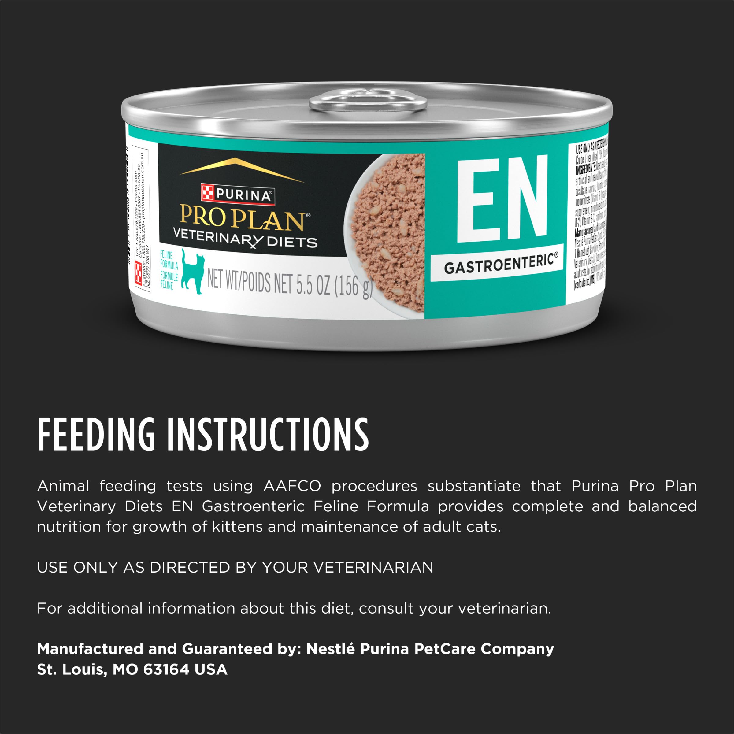 Purina Pro Plan Veterinary Diets gastro-entérique chat-humide défense St/Ox.