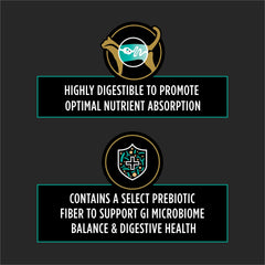 Texture humide des boîtes Purina Pro Plan Veterinary Diets en gros plan.