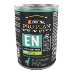 Boîte Purina Pro Plan Veterinary Diets gastroentrique 380 g, présentation en conserve humide.