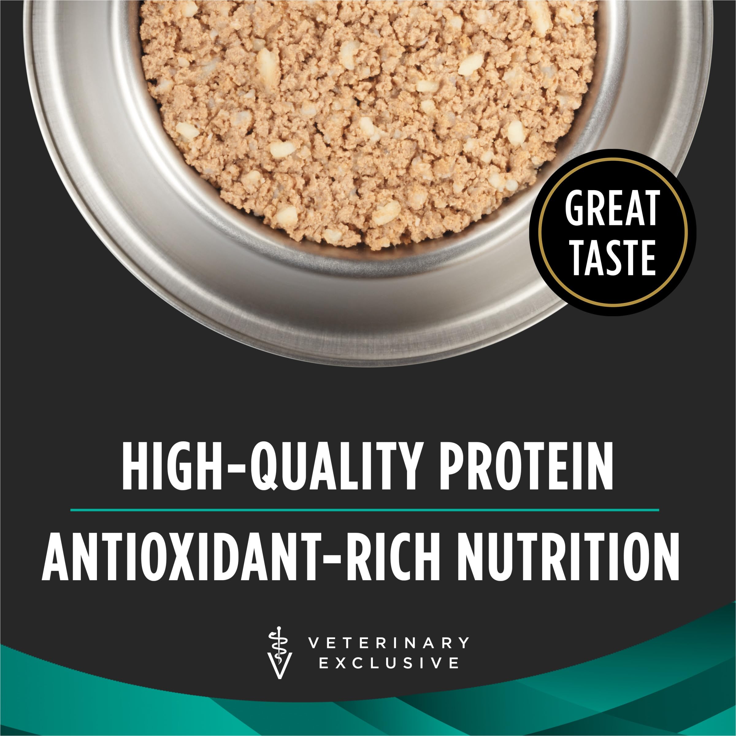 Assiette de Purina Pro Plan Veterinary Diets gastroentrique pour chien, boîte ouverte.
