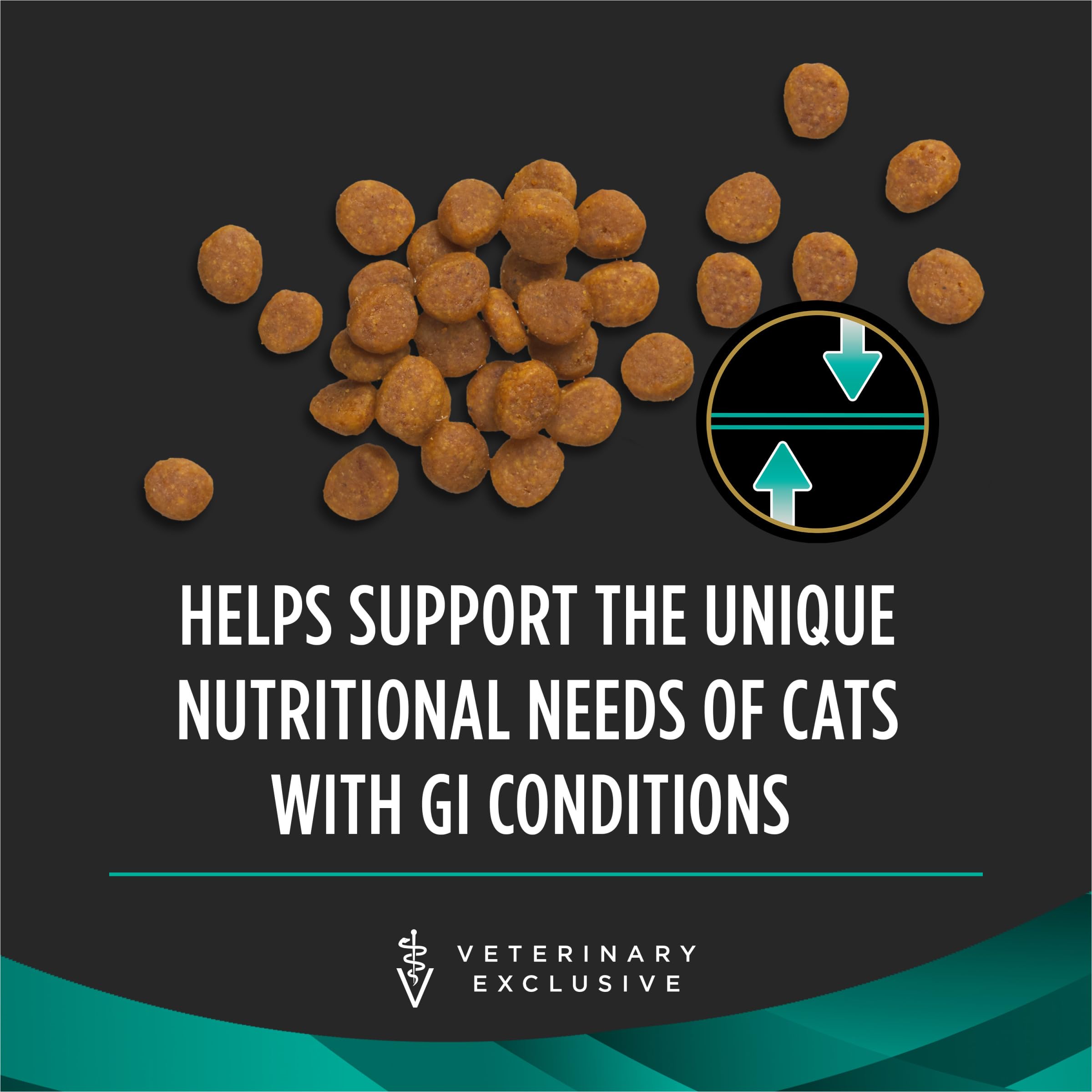 Pro Plan Veterinary Diets vitamines B et oméga-3 pour le soutien nutritionnel.