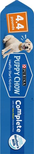 Schéma nutritionnel Purina Puppy Chow pour chiots actifs