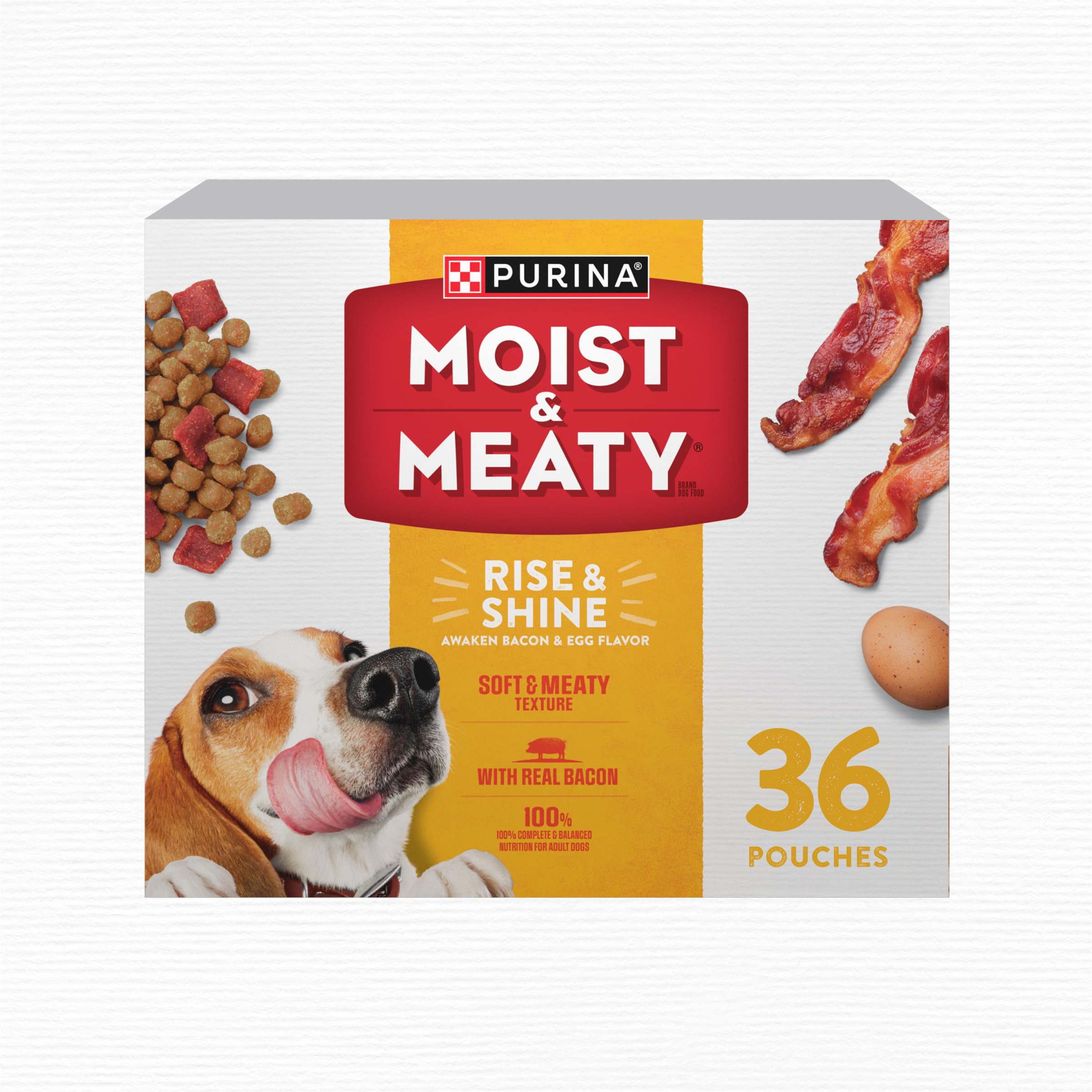 Purina – ouverture rapide du sachet, service propre et pratique.