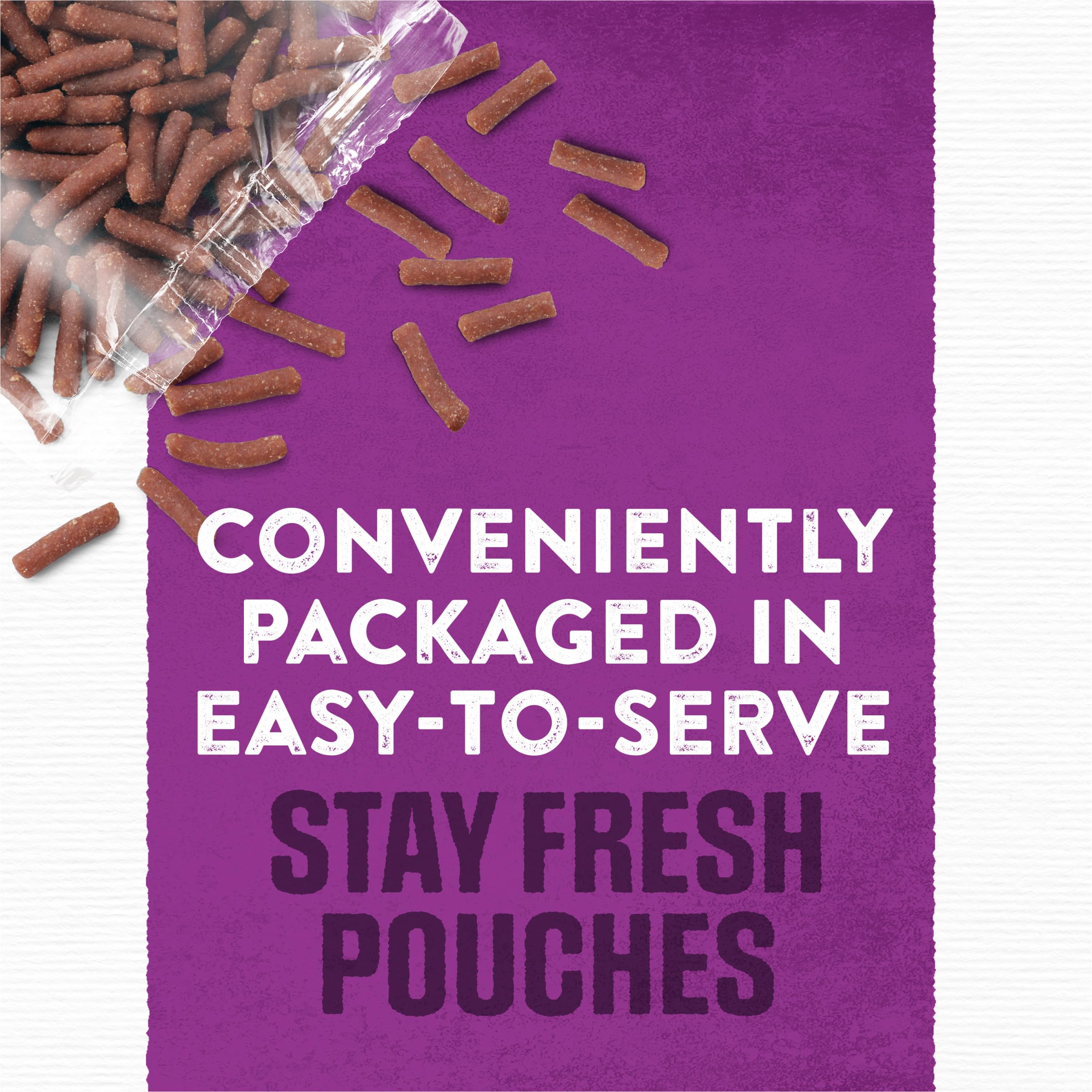 Purina sachets service rapide sans dégâts pour chien.