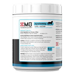 Purina SystemIQ Probiotique Cheval – verser la poudre sur la ration quotidienne