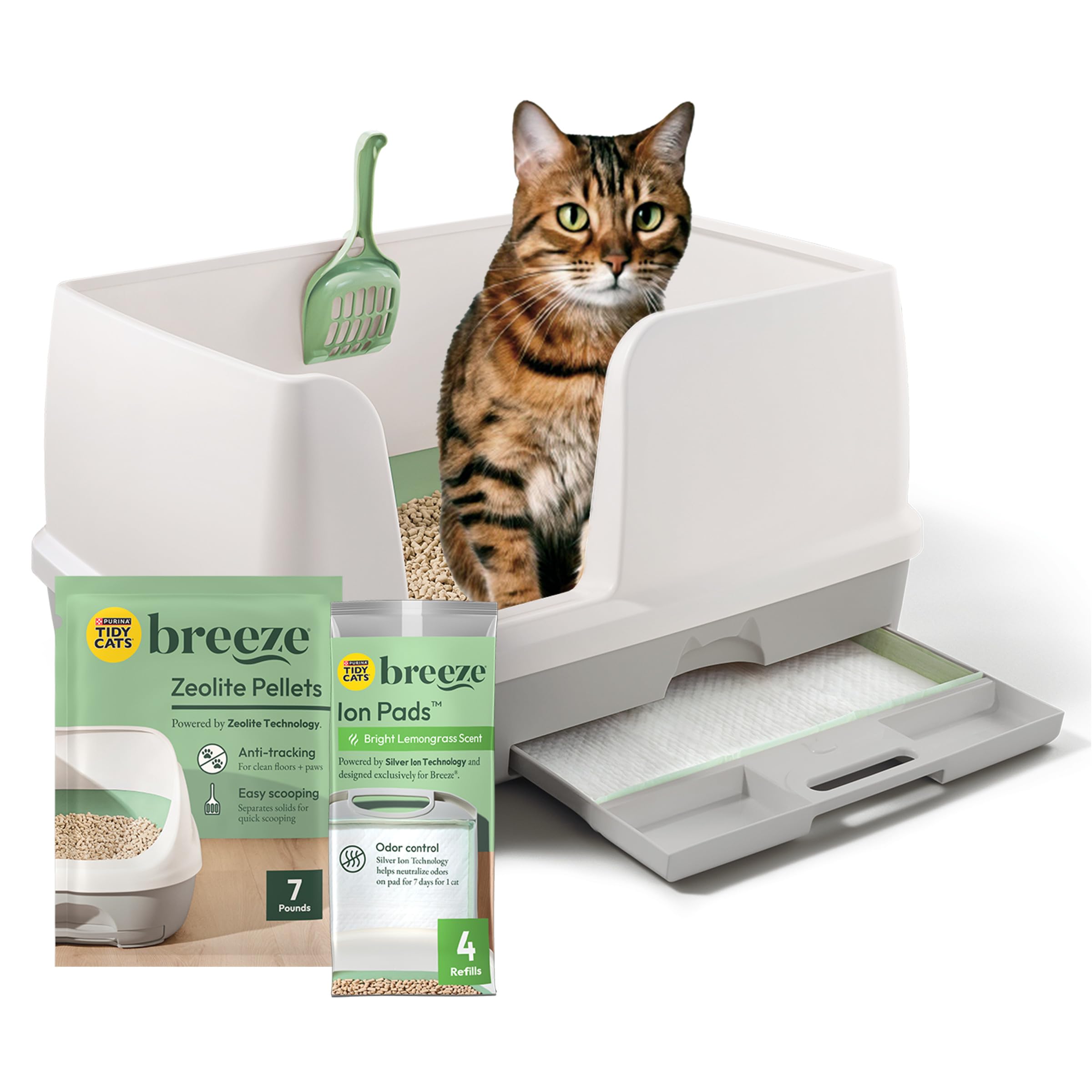 Purina Tidy Cats Breeze XL : bac spacieux pour chats de grande taille