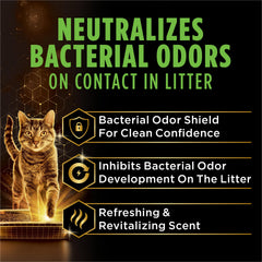 Purina Tidy Cats Performance Plus, litière à agglomération solide facilitant le nettoyage.