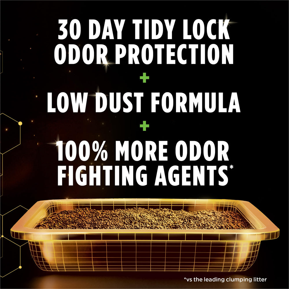 Purina Tidy Cats Performance Plus, litière neutralisant efficacement les odeurs.