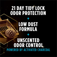 Purina Tidy Cats Performance Plus charbon actif pour contrôle des odeurs.