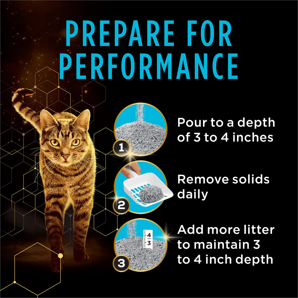 Purina Tidy Cats Performance Plus sans parfum pour nez sensibles.