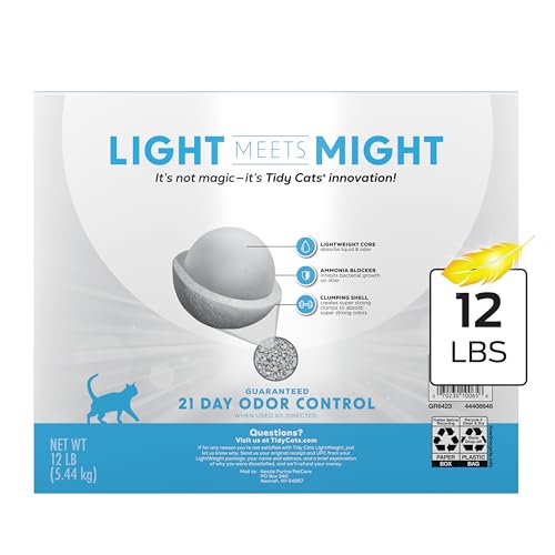 Purina Tidy Cats senteur discrète: parfum léger dans la pièce
