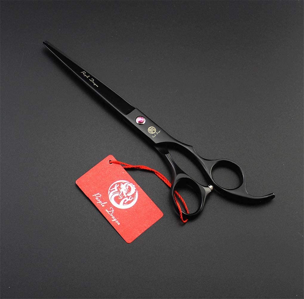 Purple Dragon coffret ciseaux grooming chien, kit complet pour séances à domicile.