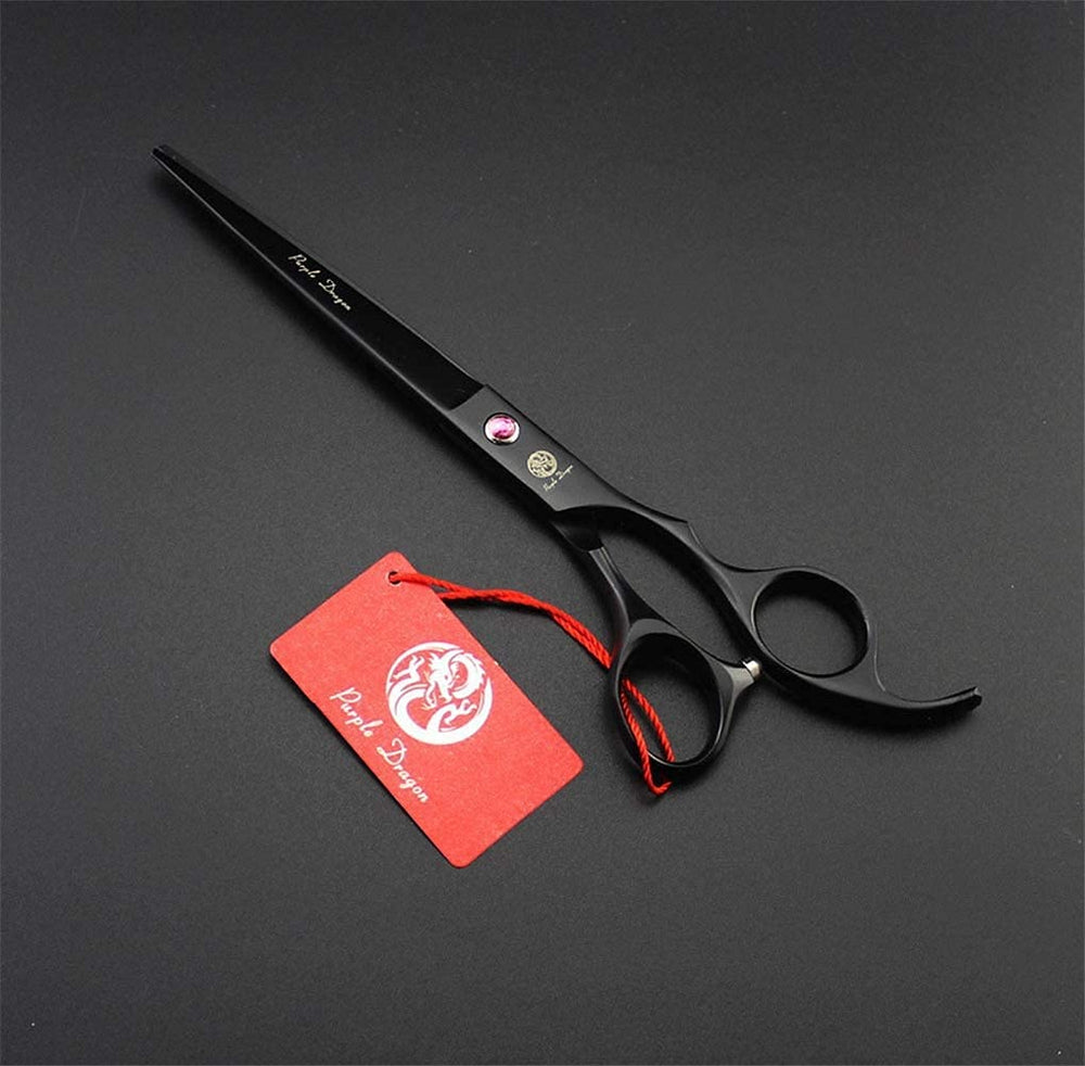 Purple Dragon coffret ciseaux grooming chien, kit complet pour séances à domicile.