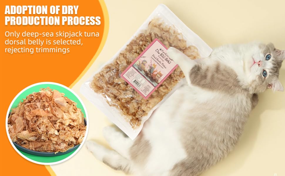 Purrfect Paws friandise quotidienne à base de bonito, légère et savoureuse.