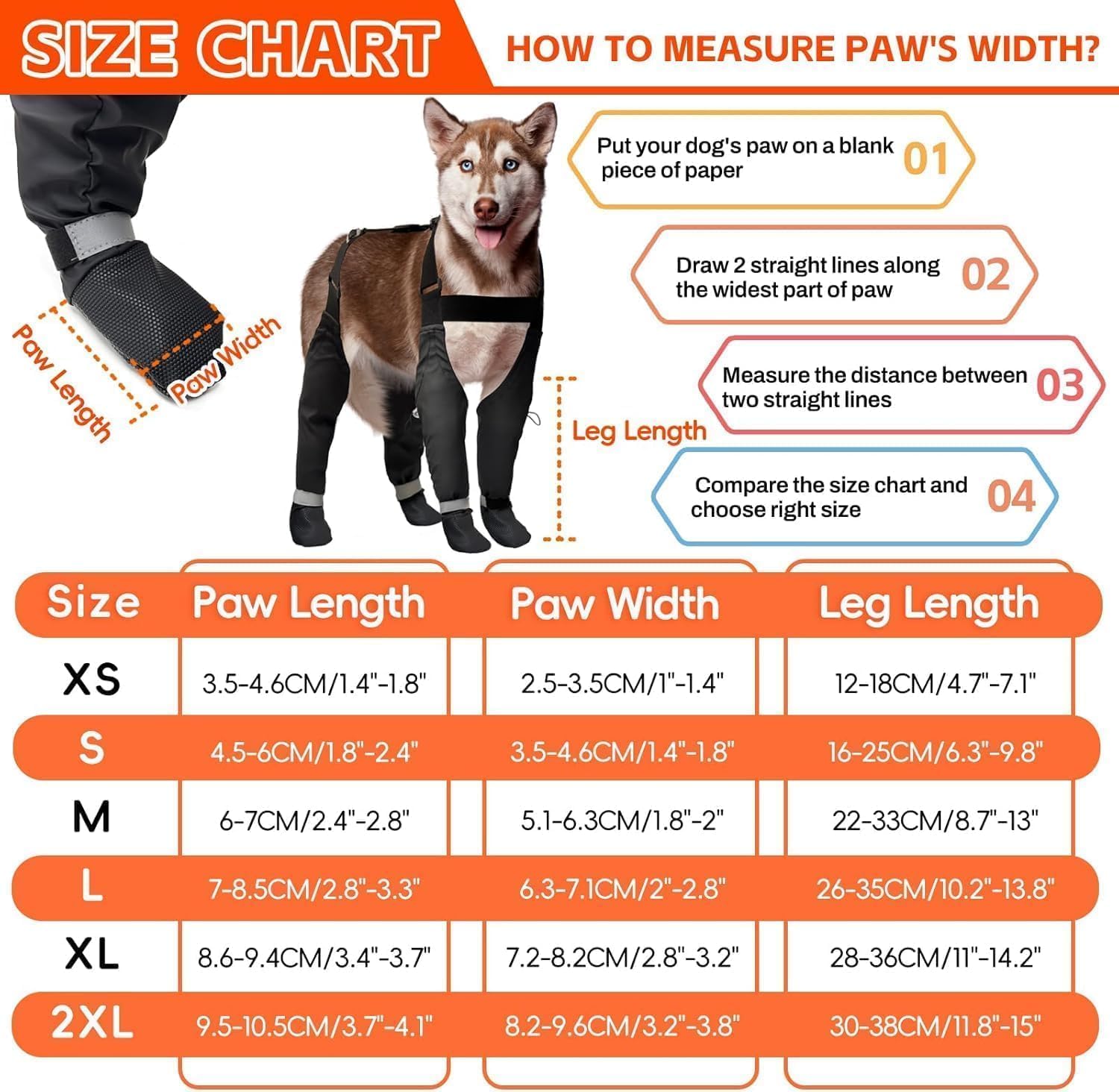 PurrHug bottes anti-glissement pour chien, traction fiable.