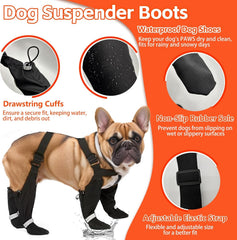 Botte PurrHug chien imperméable, protège pattes contre neige et pluie.