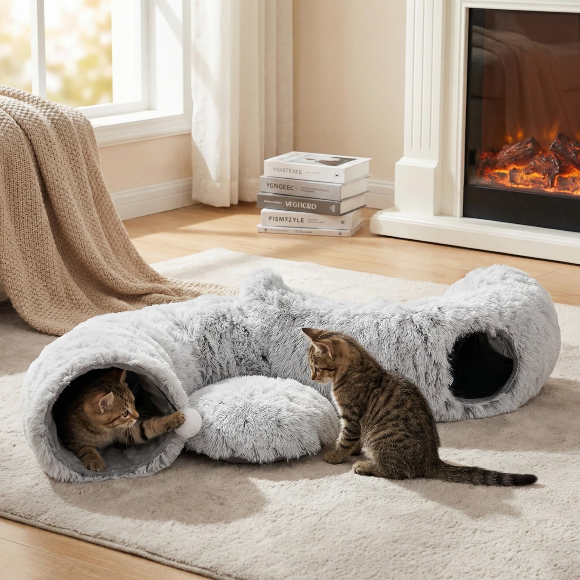 Purrpuff design léger et pliable facilite le transport