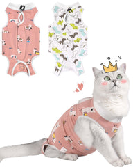 Purrpurrpets vêtement de récupération après opération, facile à enfiler.