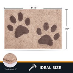PURRUGS tapis bord renforcé pour une usure durable et passage fluide