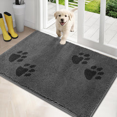 PURRUGS tapis d entree anti-salete: retient saleté et humidité.