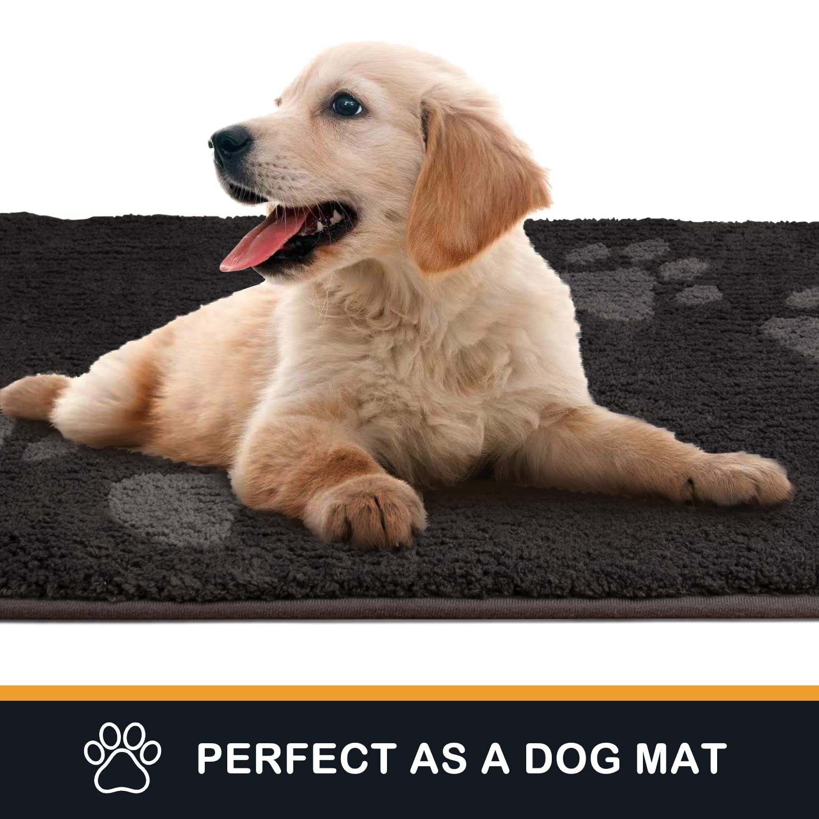 PURRUGS tapis entrée-durable: fibres résistantes pour un usage quotidien.