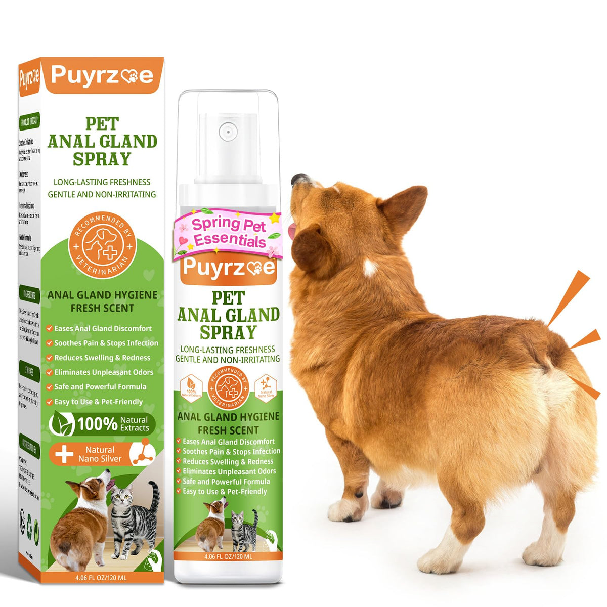 Puyrzoe: bouteille spray anal pour soulager l'inconfort