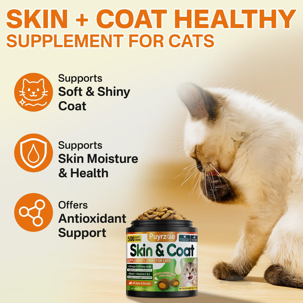 Puyrzoe chat texture creme sans poisson, appétence améliorée.