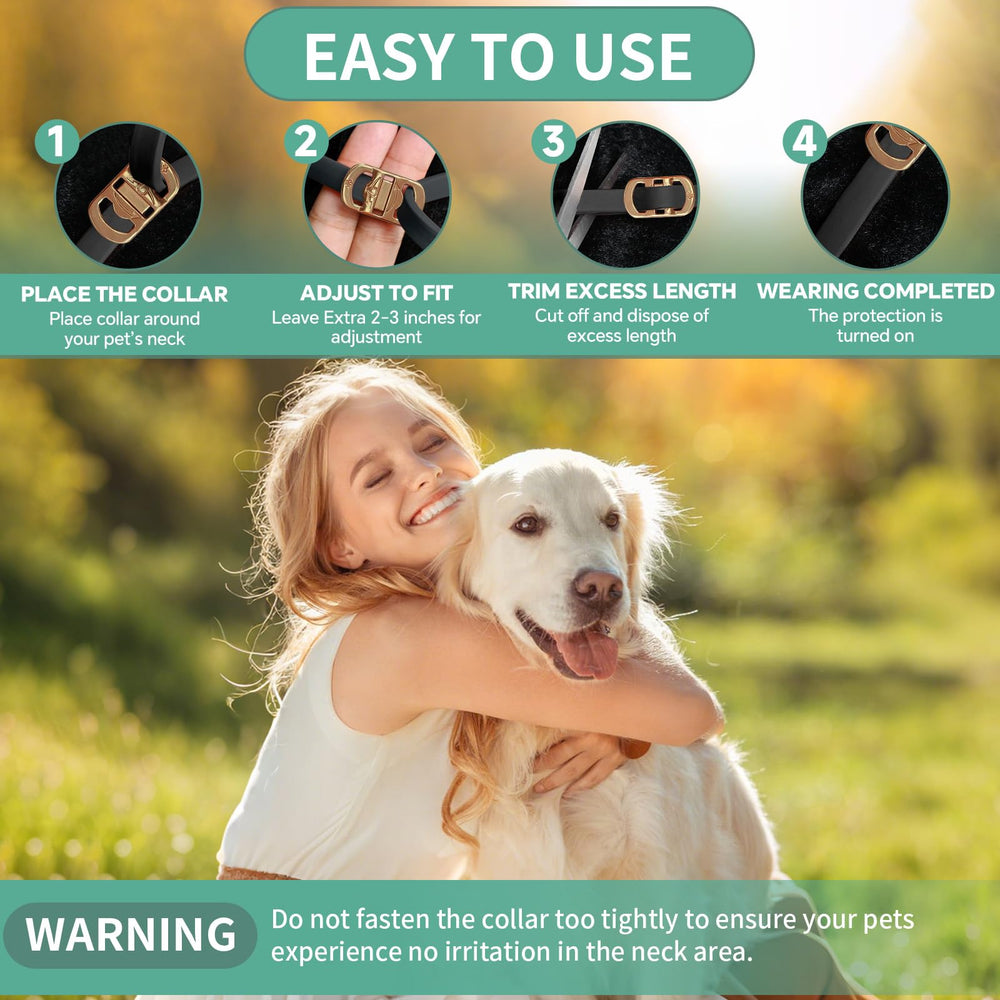 Collier Puyrzoe facile à utiliser au quotidien pour chien.