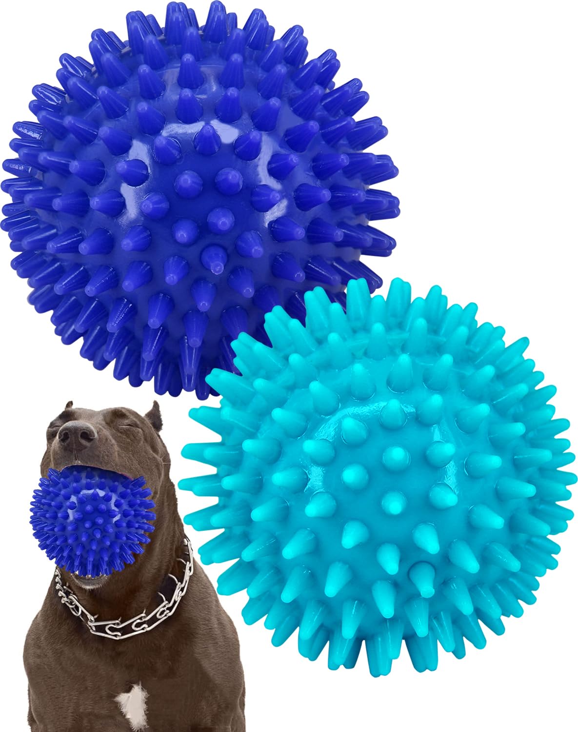 Balle Pweituoet — balle-chien-durable, idéale pour les chiens agressifs et les jeux robustes.