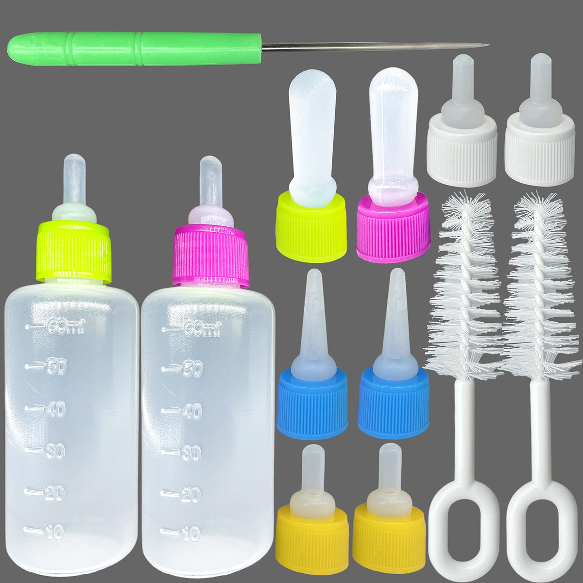 Kit PWOOTEIY pour nourrir les nouveau-nés animaux, pratique et doux