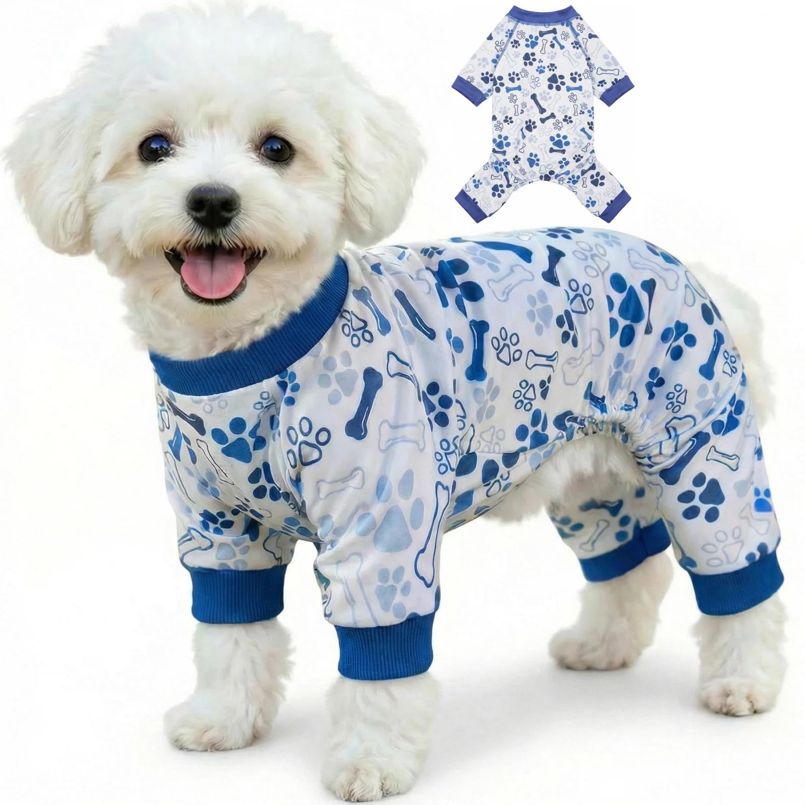 Pyjama pour chien calmant approuvé par vétérinaire, douceur hypoallergénique et confort quotidien.