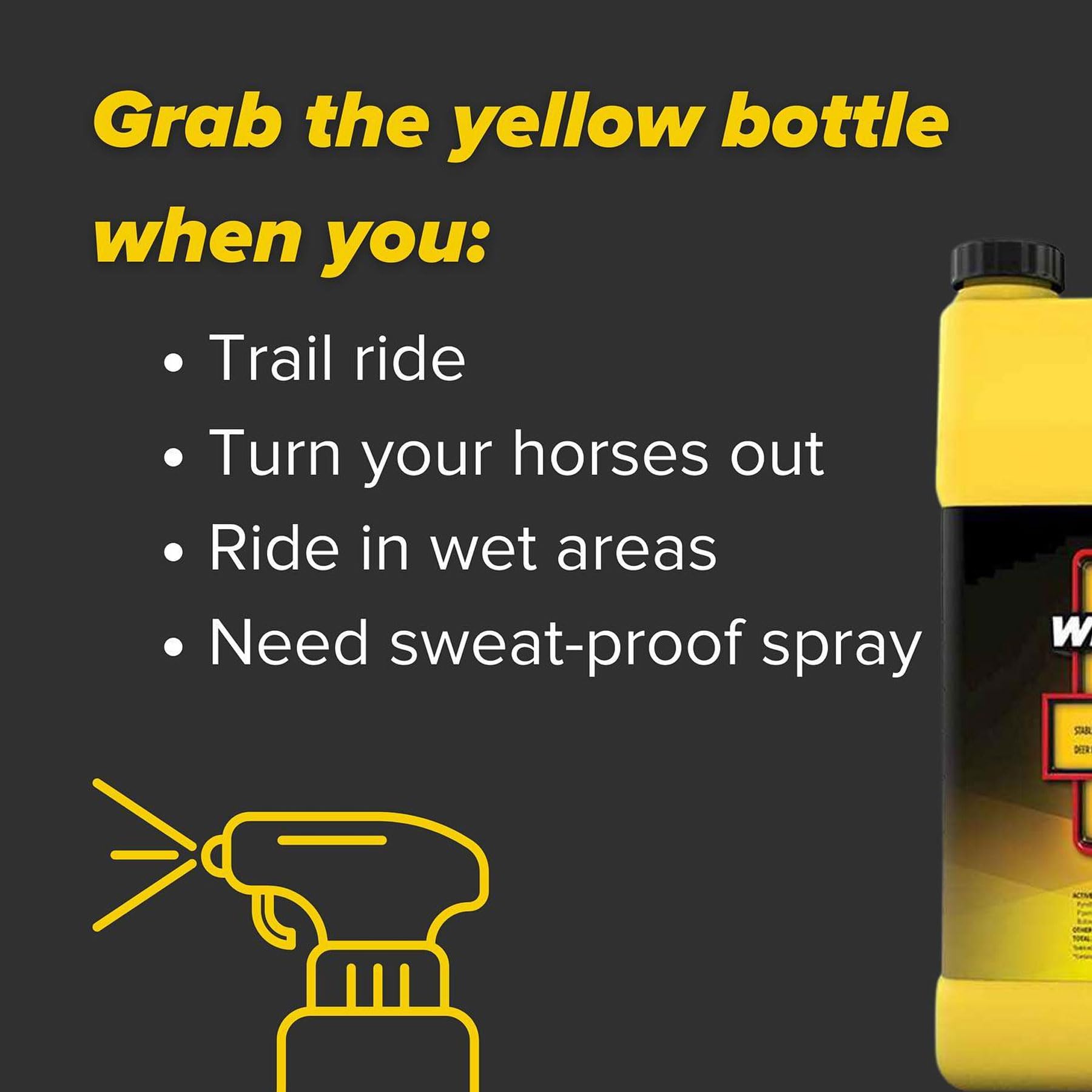 Parfum citronné offrant une expérience d'application agréable avec Pyranha Wipe N' Spray.