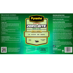 Pyranha Zero-Bite spray pour chevaux, démontrant une application facile.