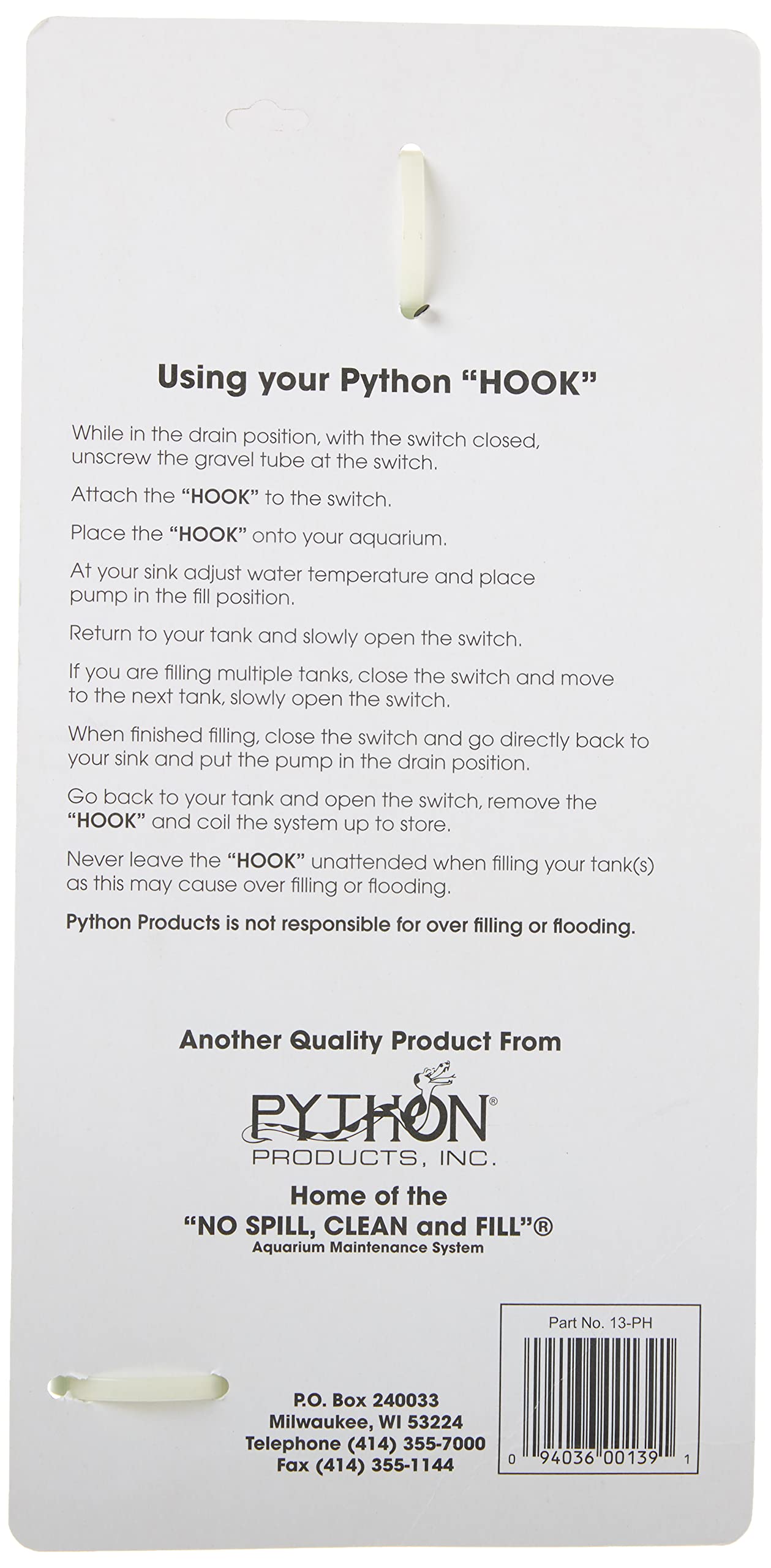 Python Hook montage-simple-aucun-goutte assure une installation rapide et propre