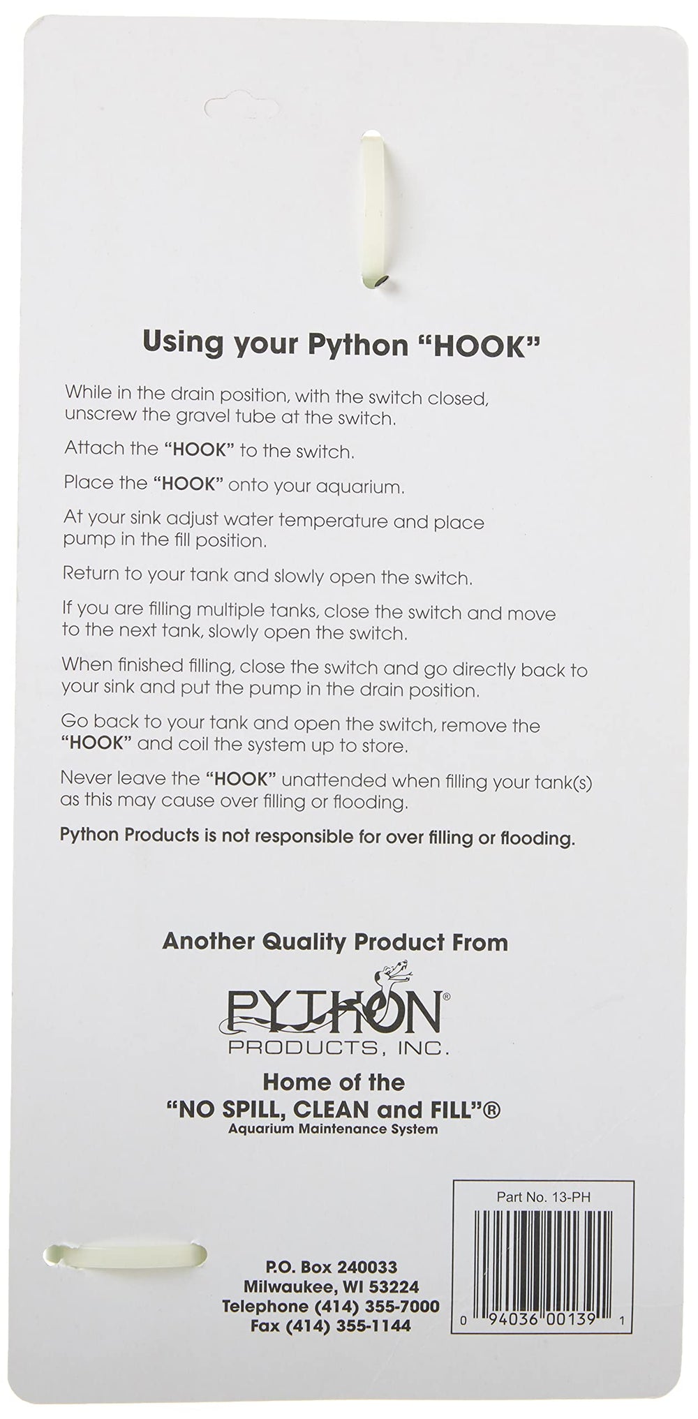 Python Hook montage-simple-aucun-goutte assure une installation rapide et propre