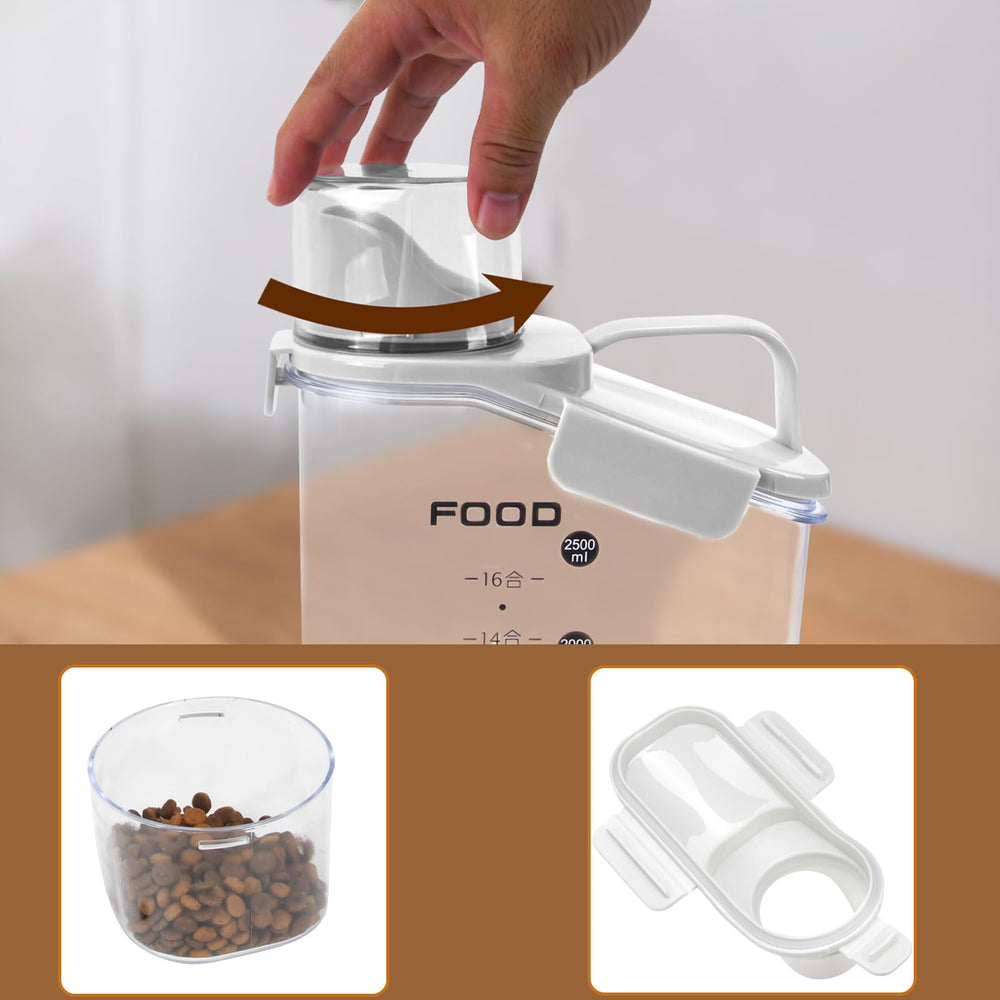 P-ZOONPE Capacité 2,5 L — idéal pour chiens, chats et oiseaux.
