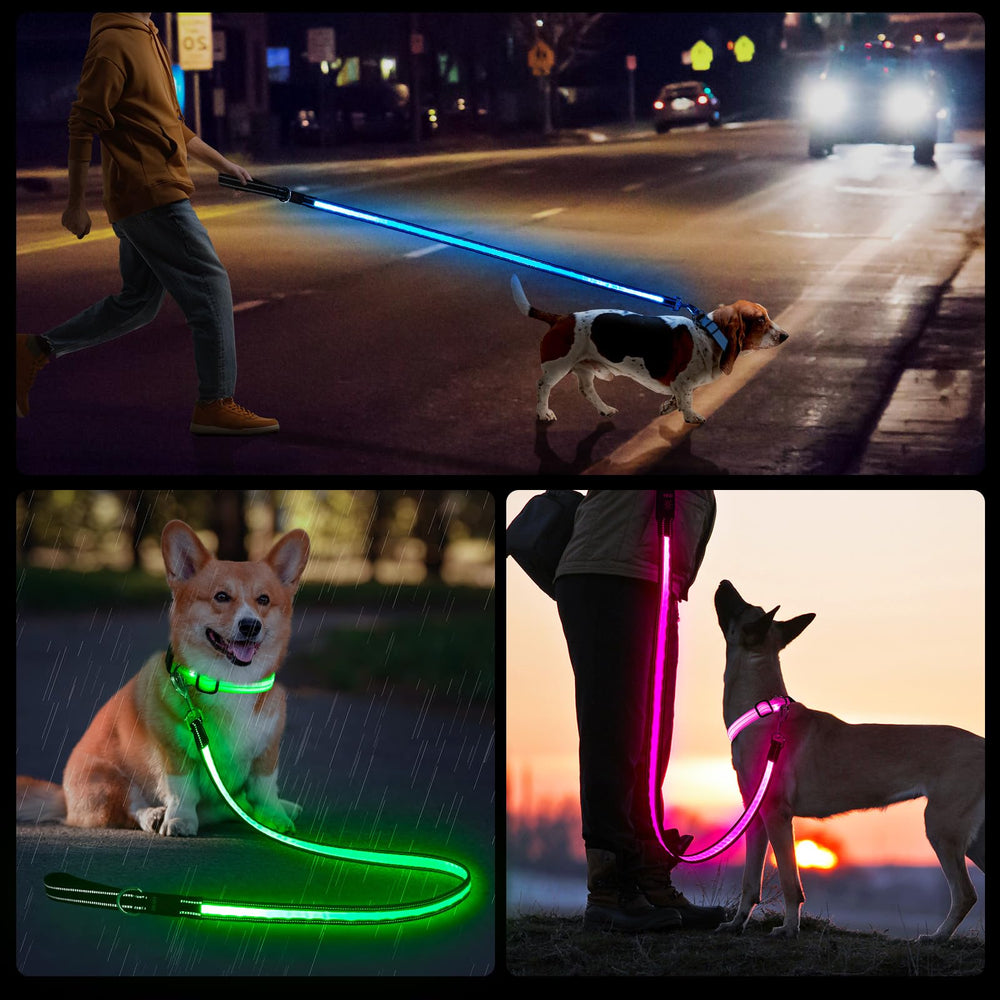 Attache rotative 360° prévient les enchevêtrements pendant les promenades.