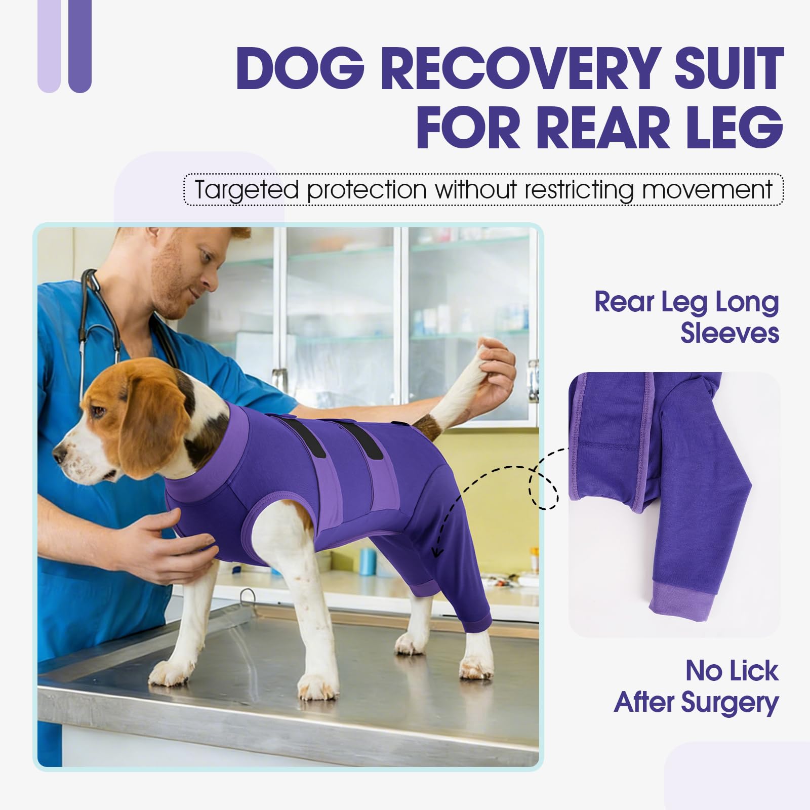 QBLEEV tissu doux et respirant: confort quotidien pour chien.