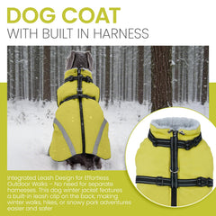 Manteau QBLEEV imperméable, idéal pour la neige et la pluie.