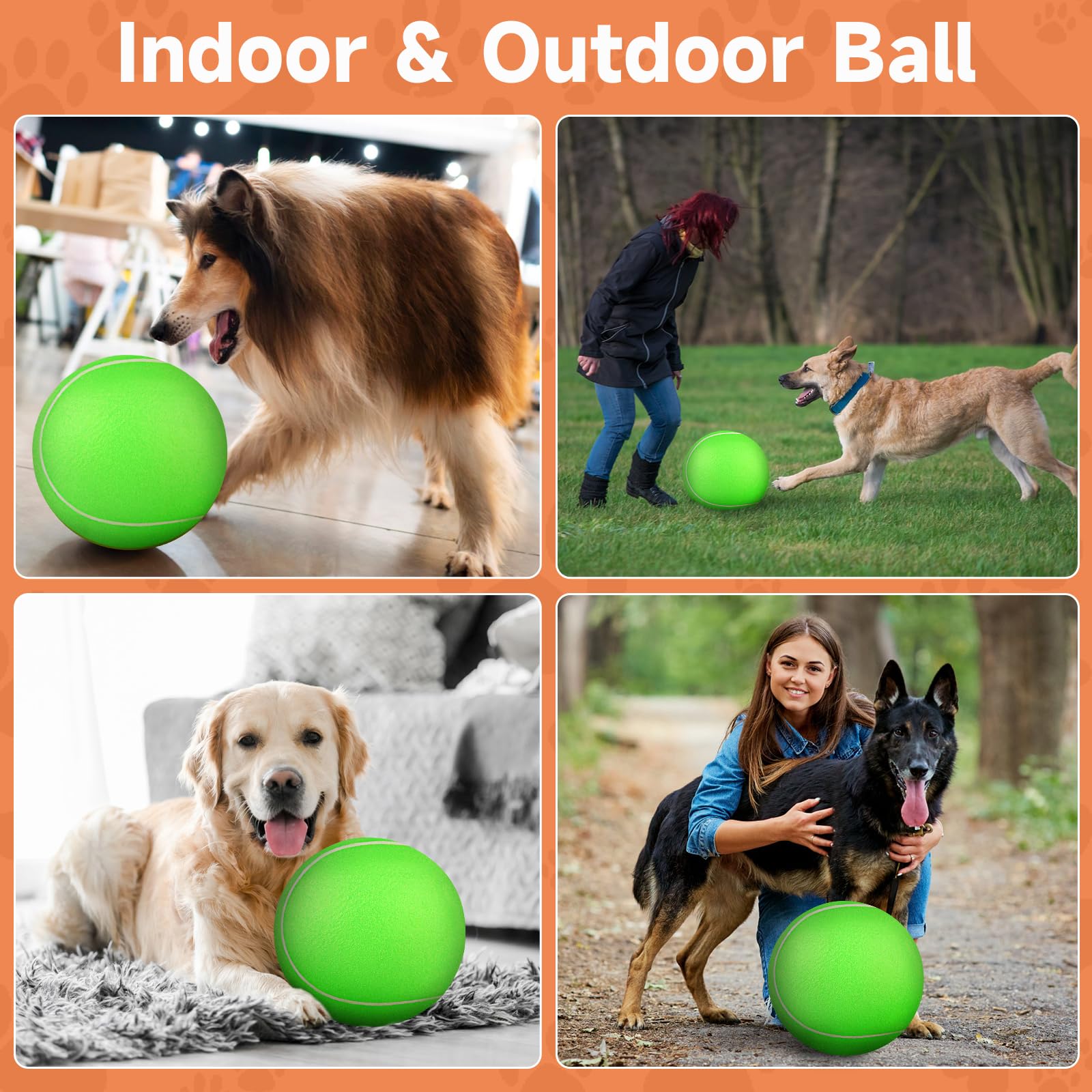 QDAN balle-tennis avec pompe et adaptateur inclus, pratique pour gonflage rapide.