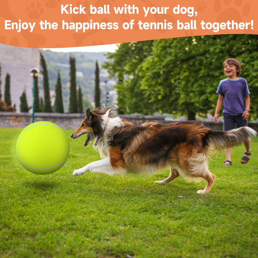QDAN balle tennis utilisable intérieur et extérieur pour jeux à la maison et au parc.