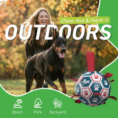 QDAN Ballon-football flottant, parfait pour les jeux d'eau