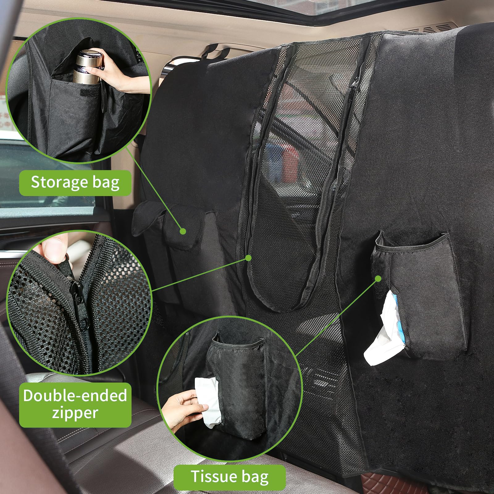 Barrière Q-DDOIT ajustable adaptée à la plupart des véhicules