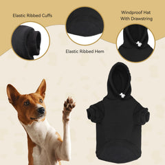 QDYU veste chien grande – douceur polaire intérieure pour chaleur agréable durable.