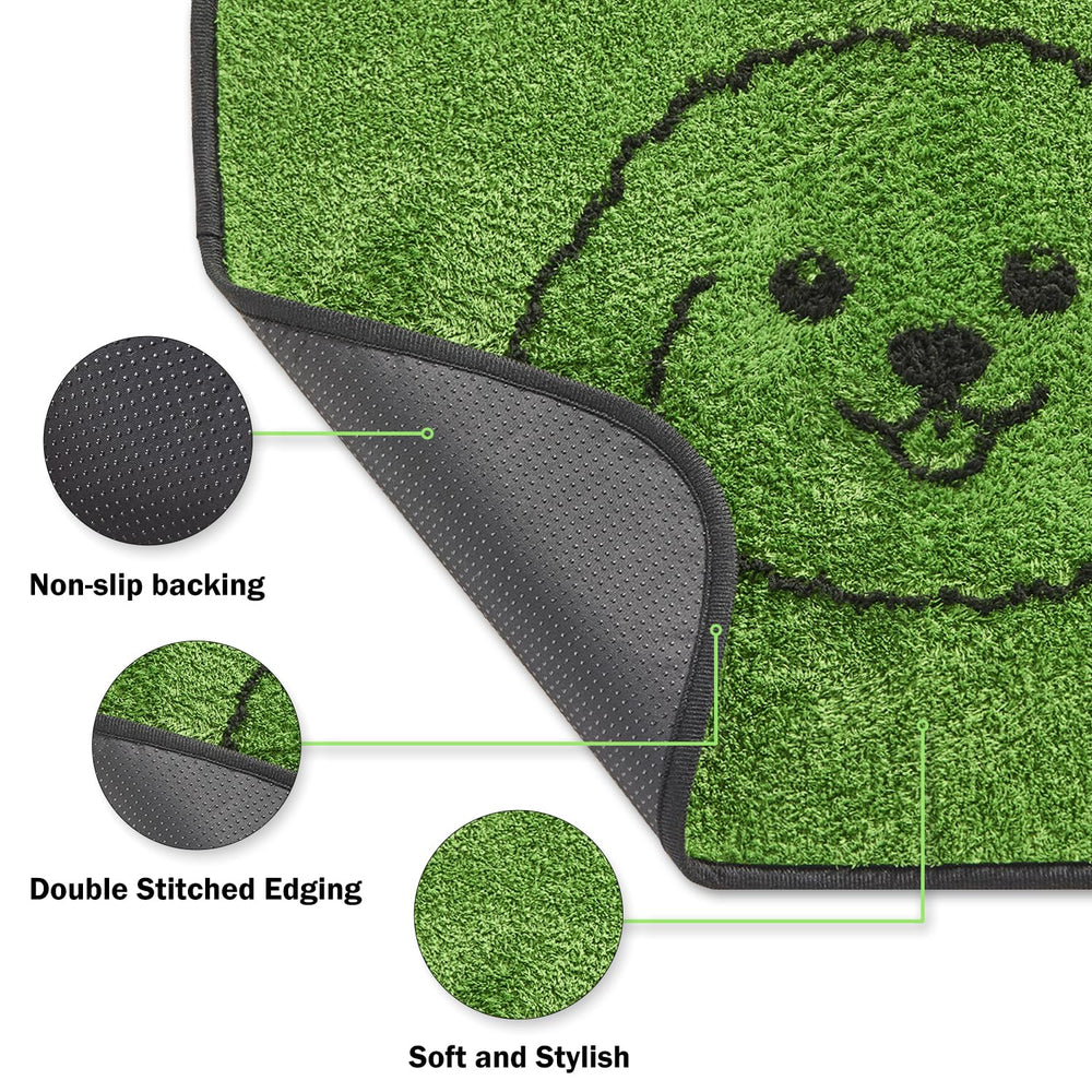 Tapis Qeils chiots antidérapant, sécurité pendant l'apprentissage.
