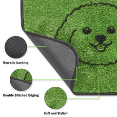Tapis Qeils chiots antidérapant, sécurité pendant l'apprentissage.