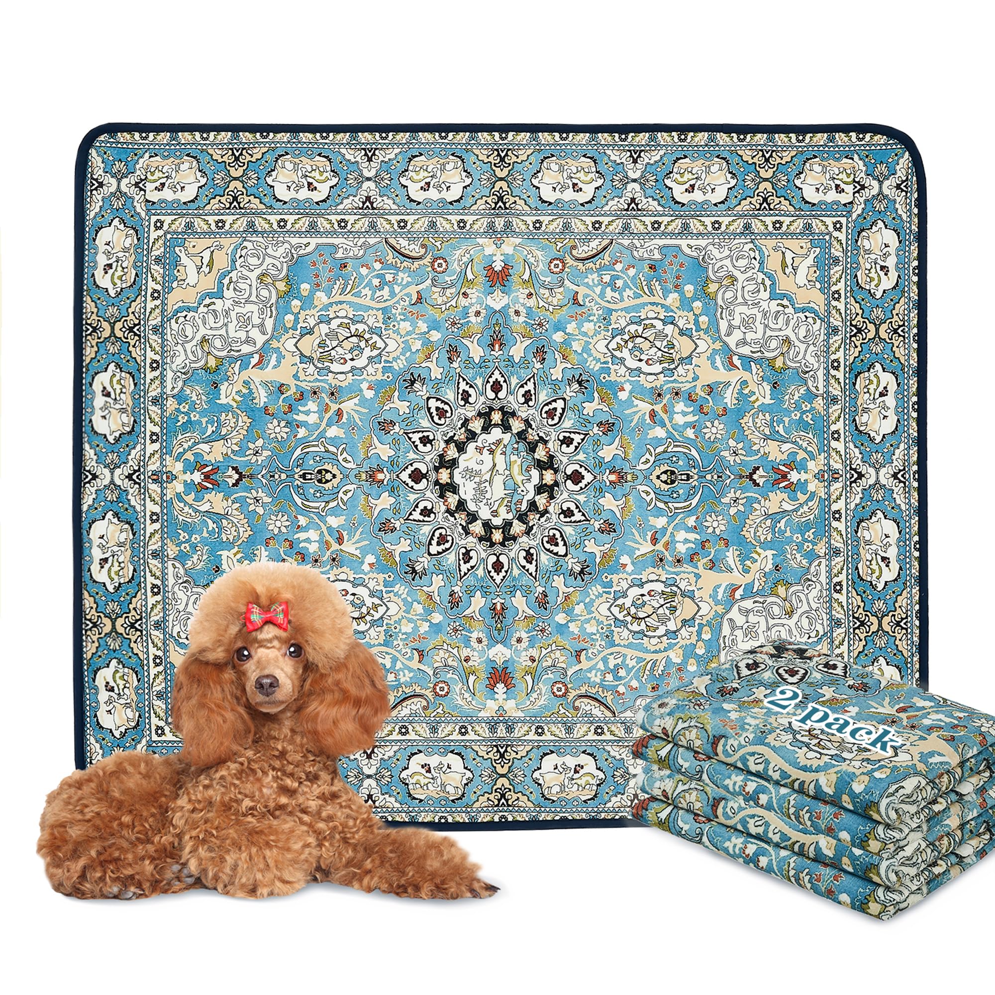 qeils tapis dressage chien 2-pack pratique pour l'apprentissage