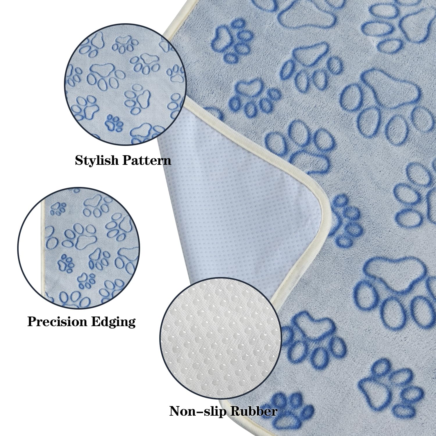Tapis Qeils lavable en machine pour un entretien rapide.